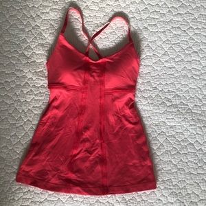 Pink Lululemon Tank Top